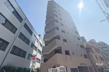 シャルムコート東日本橋の外観（北西側から）