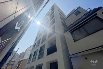 グリーンパーク東日本橋スクエアの外観（北東側から）