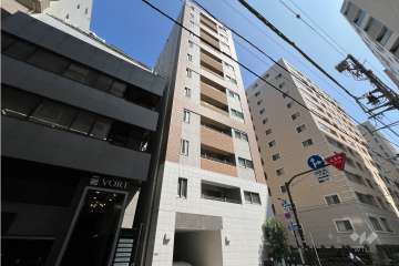 グリーンパーク日本橋アペゼの外観（西側から）