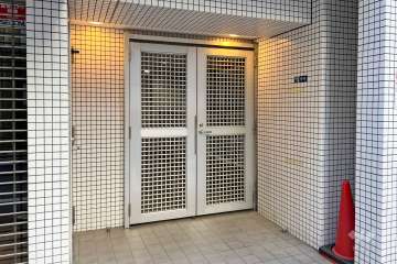 駐輪場の出入り口