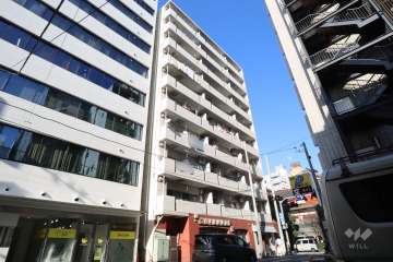 ハイツ水天宮前の外観(南側から)