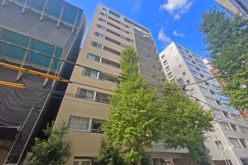 アスコットパーク日本橋水天宮の外観（南西側から）