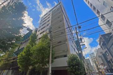 アスコットパーク日本橋水天宮の外観（南東側から）