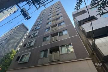 プラハ日本橋人形町サウススクエアの外観（北東側から）