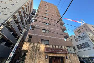 グランドガーラ日本橋茅場町の外観（北東側から）