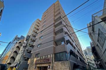 グランドガーラ日本橋茅場町の外観（北西側から）