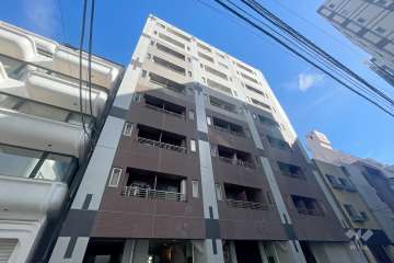 ドルチェ日本橋キャナルシティーの外観（北側から）