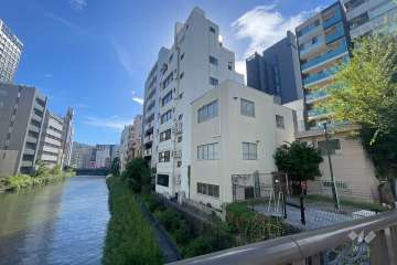 ドルチェ日本橋キャナルシティーの外観（北東側から）