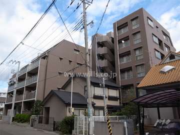 サンクタス夙川西の外観（南西側より）