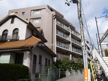 サンクタス夙川西の外観（南東側より）
