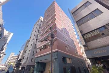 サンパティーク日本橋三越前の外観（北西側から）