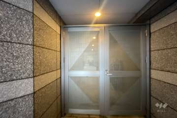 駐輪場の出入り口