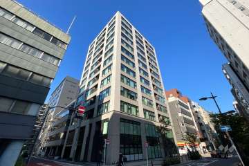 パークホームズ日本橋三越前ザレジデンスの外観（南西側から）