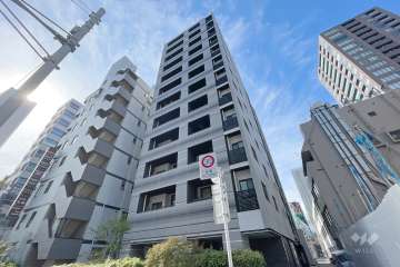 アスコットパーク日本橋小伝馬町の外観（北東側から）