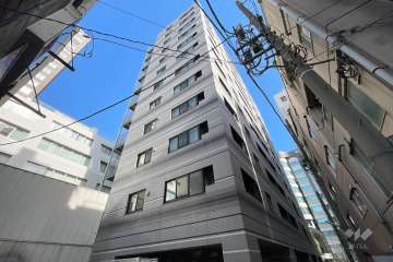 アスコットパーク日本橋小伝馬町の外観（南西側から）