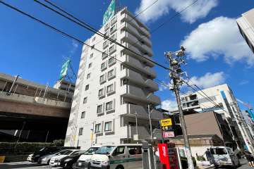 日本橋アムフラットの外観（南西側から）