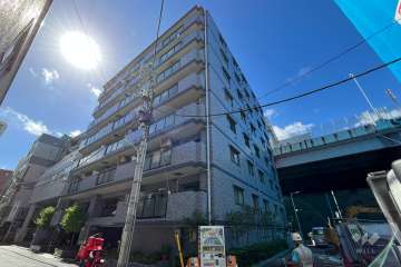 ハイツ日本橋中洲の外観（南東側から）　