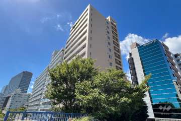 ヴェラハイツ日本橋浜町の外観（北東側から）