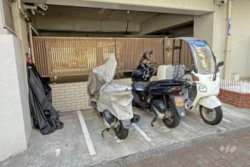 バイク置場