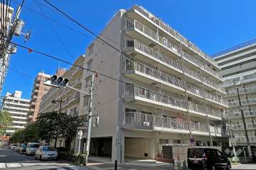日商岩井日本橋浜町マンションの外観（北西側から）