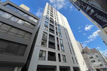 レフィール日本橋馬喰町の外観（南西側から）