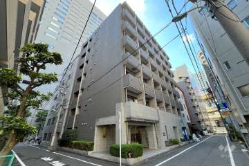 パレステュディオ日本橋東の外観（北西側から）