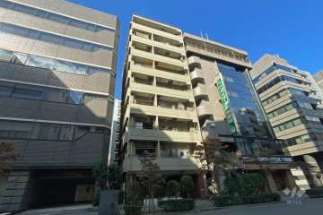 光建ハイム日本橋の外観（南西側から）