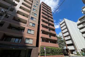 デリード日本橋箱崎の外観（南西側から）