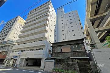 秀和日本橋箱崎レジデンスの外観（北西側から）