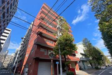 箱崎ダイヤマンションの外観（南東側から）　　