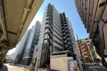 日本橋箱崎ハイツの外観（北東側から）