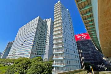 セザールスカイリバーの外観（南東側から）