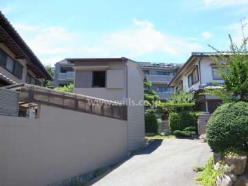 ヴェルビュ西宮門戸の遠景（東側から）