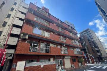 ワコー人形町マンションの外観（東側から）