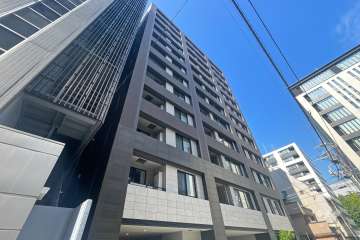 ウィルローズ日本橋浜町公園の外観（南西側から）