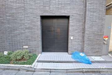 駐輪場の出入り口
