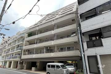 中銀日本橋浜町マンシオンの外観（南側から）