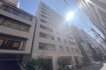 コスモグラシア人形町の外観（北東側から）