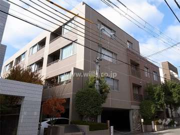 名次町グランドヒルズの外観（南東側から）