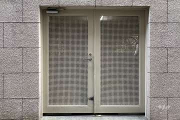 駐輪場の出入り口