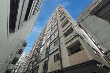 インプレスト東京八丁堀ルサンクの外観（北西側から）