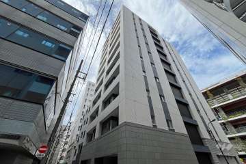 アデニウム東京八丁堀の外観（南東側から）