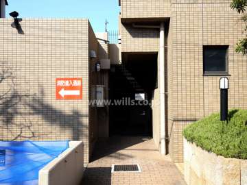 駐輪場の出入り口