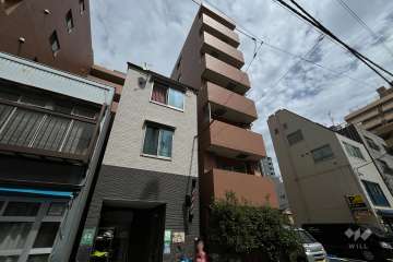 スカイコート銀座東第2の外観（南西側から）