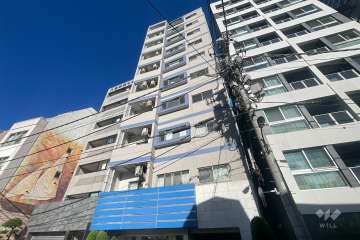 八丁堀アムフラットの外観（南西側から）