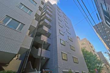 セザールスカイタワー銀座東の外観（北東側から）