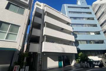 中銀第二八丁堀マンシオンの外観（南西側から）