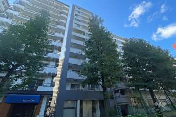 レグノヴェール明石町の外観（北側から）