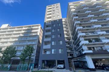 レグノヴェール明石町の外観（北東側から）