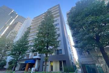レグノヴェール明石町の外観（西側から）
